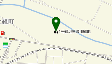 1号緑地早瀬川緑地の地図画像