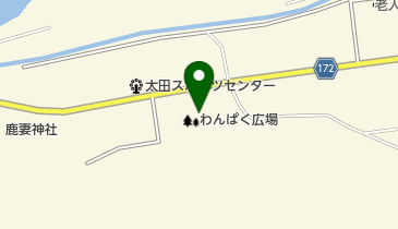 わんぱく広場の地図画像