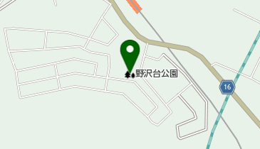 野沢台公園の地図画像