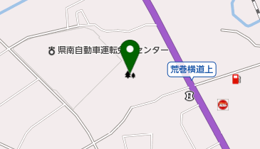 荒巻公園の地図画像