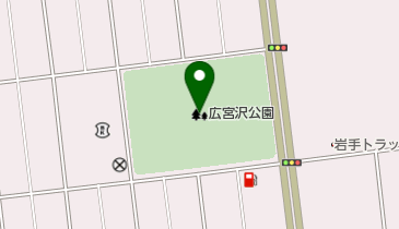 広宮沢公園の地図画像