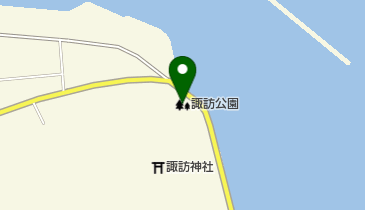 諏訪公園の地図画像