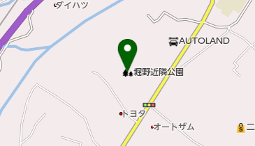 堀野近隣公園の地図画像