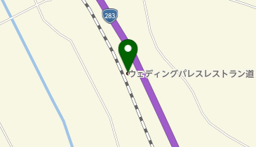 ウェディングパレスレストラン道の地図画像