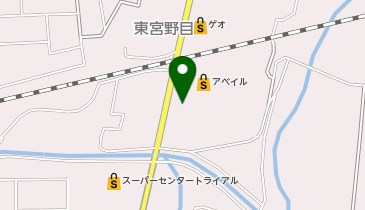 快活CLUB花巻店の地図画像
