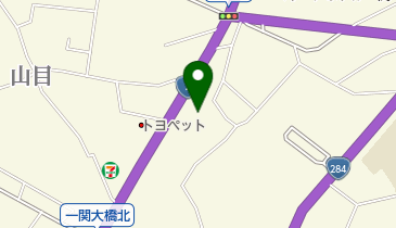 トヨタモビリティパーツ一関営業所の地図画像