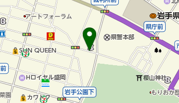 路上駐車場の地図画像