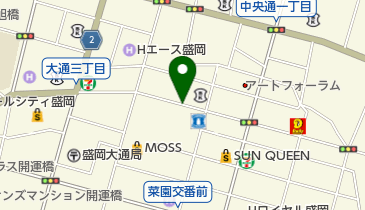 路上駐車場の地図画像