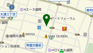 路上駐車場の地図画像