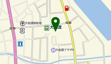 みなとオアシスおおふなとの地図画像