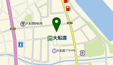 みなとオアシスおおふなとの地図画像