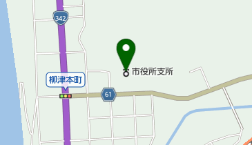 登米市役所津山総合支所の地図画像