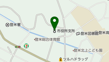 登米市役所登米総合支所の地図画像