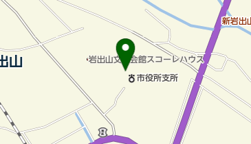 大崎市岩出山総合支所の地図画像