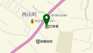 石巻警察署の地図画像