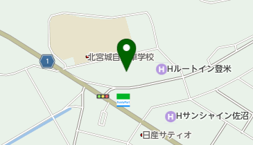 佐沼警察署の地図画像