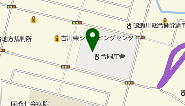 大崎保健福祉事務所の地図画像