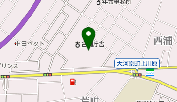 仙南保健福祉事務所の地図画像