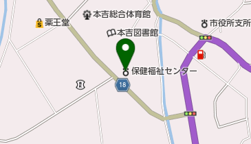 気仙沼市本吉保健福祉センターの地図画像