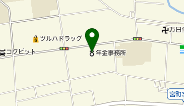 仙台北年金事務所の地図画像