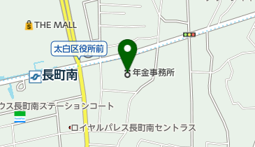 仙台南年金事務所の地図画像