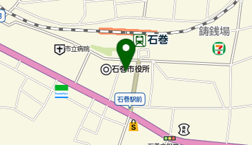 復興庁宮城復興局の地図画像