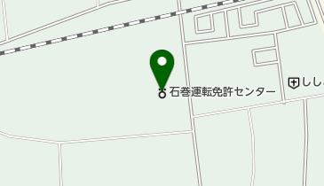 石巻運転免許センターの地図画像