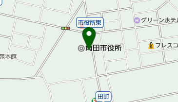 角田消防署の地図画像