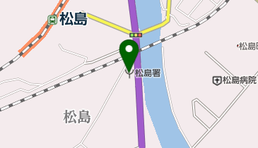 松島消防署の地図画像