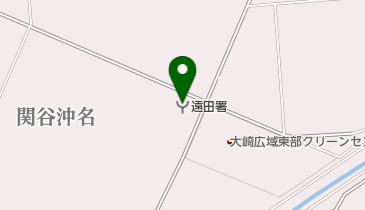 大崎地域広域行政事務組合遠田消防署の地図画像