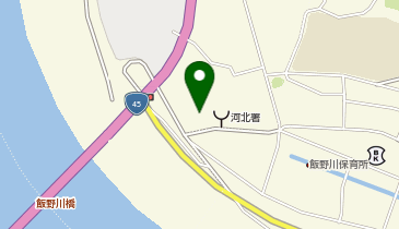 河北消防署の地図画像