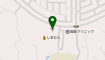 仙台市泉消防署高森出張所の地図画像