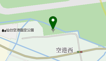 仙台市消防航空隊の地図画像