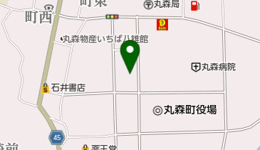 まるもりふるさと館の地図画像