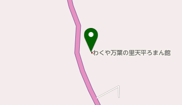 わくや万葉の里天平ろまん館の地図画像