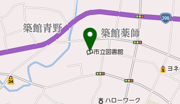 栗原市立図書館の地図画像