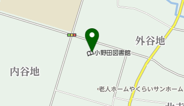 加美町小野田図書館の地図画像