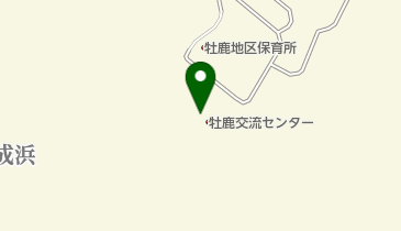 石巻市図書館牡鹿分館の地図画像