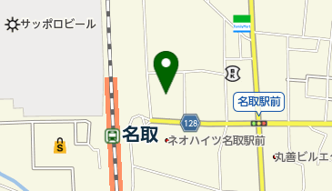名取市図書館の地図画像