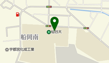 仙台大学附属図書館の地図画像