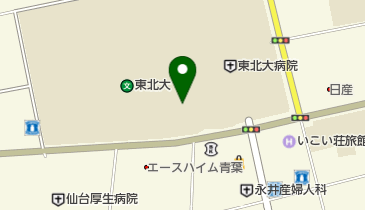 東北大学附属図書館医学分館の地図画像