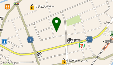 利府町郷土資料館の地図画像