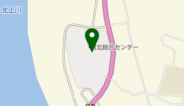 石巻市河北総合センターの地図画像