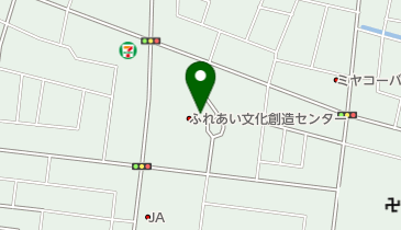 大和町ふれあい文化創造センターの地図画像