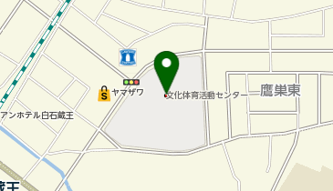 白石市文化体育活動センターホワイトキューブの地図画像