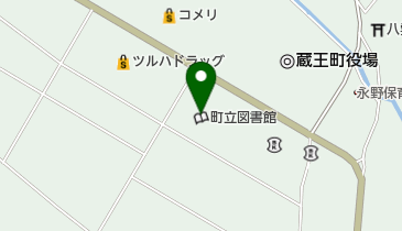 蔵王町ふるさと文化会館の地図画像