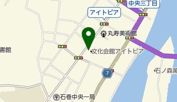 みやぎ生協文化会館アイトピアの地図画像