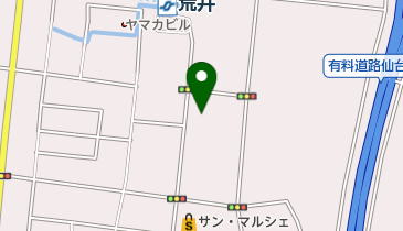 仙台ギグスの地図画像