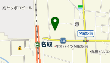 名取市増田公民館の地図画像