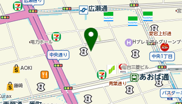 誰も知らない劇場の地図画像